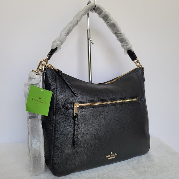 KATE SPADE Handbags - KATE SPADE Jackson Street Quincy Leather Bag-Black